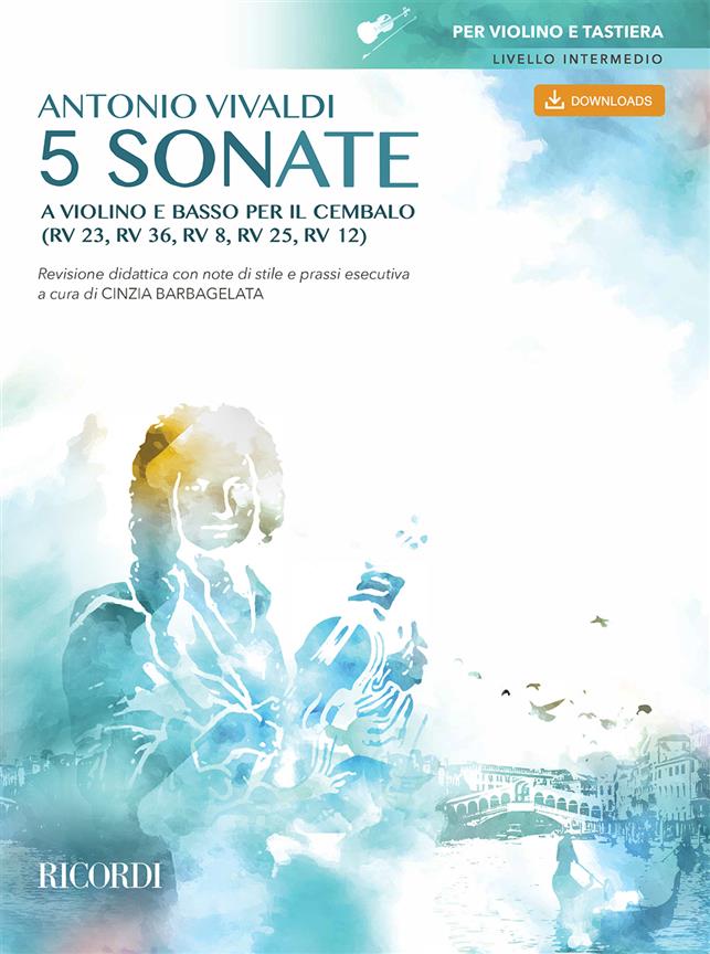 5 Sonate a volino e basso per il cembalo
